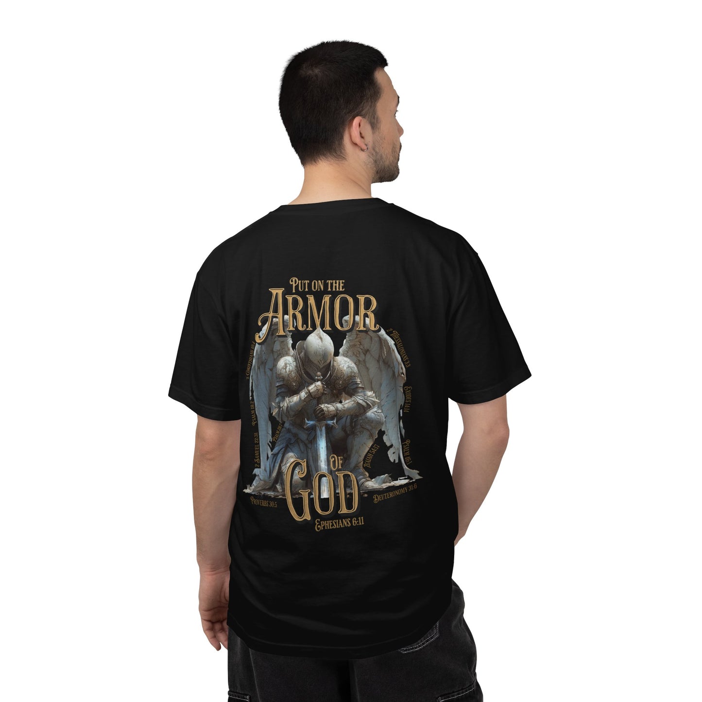 Put on the Armor of God | Oversized Workout T-Shirt