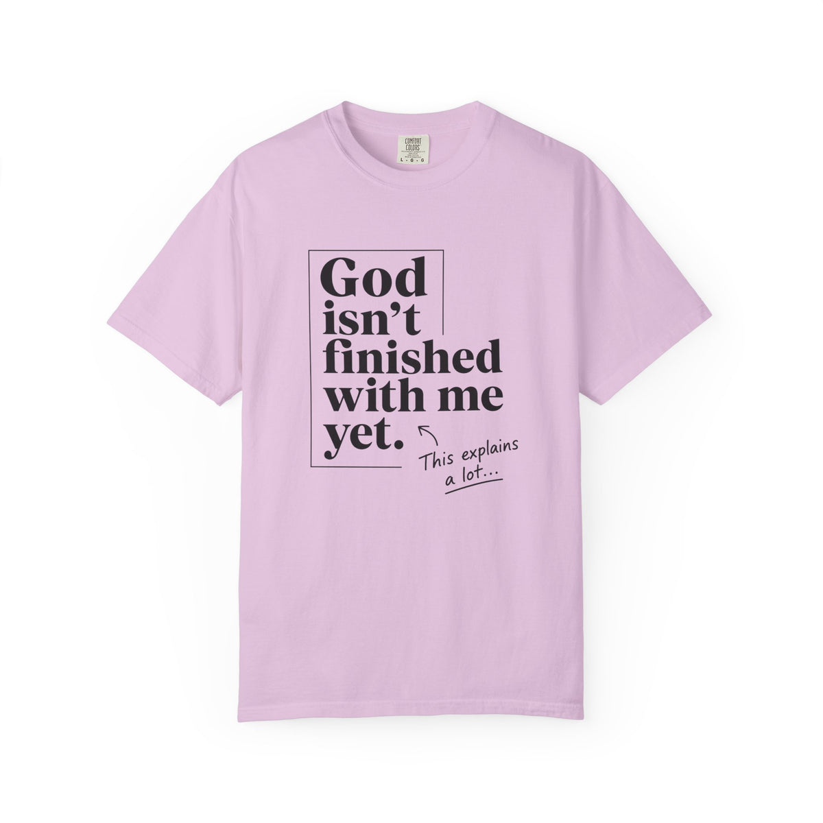 God Isn’t Finished With Me Yet Tee