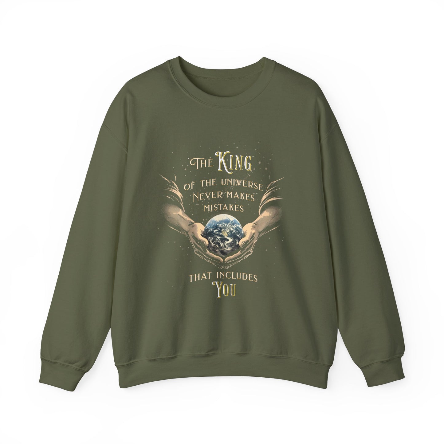 The King of the Universe | Unisex Crewneck Sweatshirt