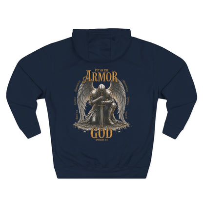 Armor of God Christian Hoodie | Premium Fleece Pullover