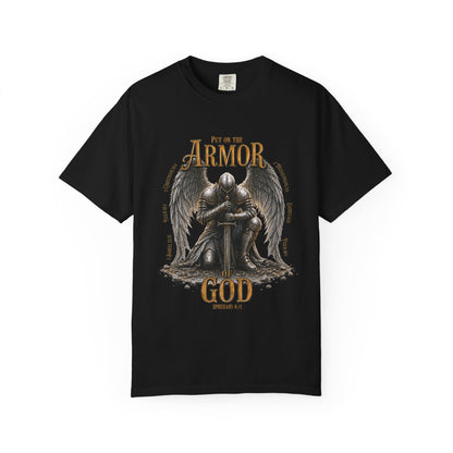 Put on the Armor of God *Front Design Only* | Ephesians 6:11 | Heavyweight Relaxed Fit Tee