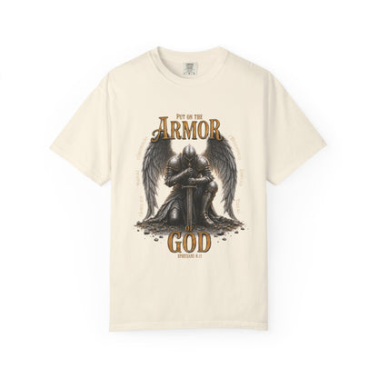 Put on the Armor of God *Front Design Only* | Ephesians 6:11 | Heavyweight Relaxed Fit Tee