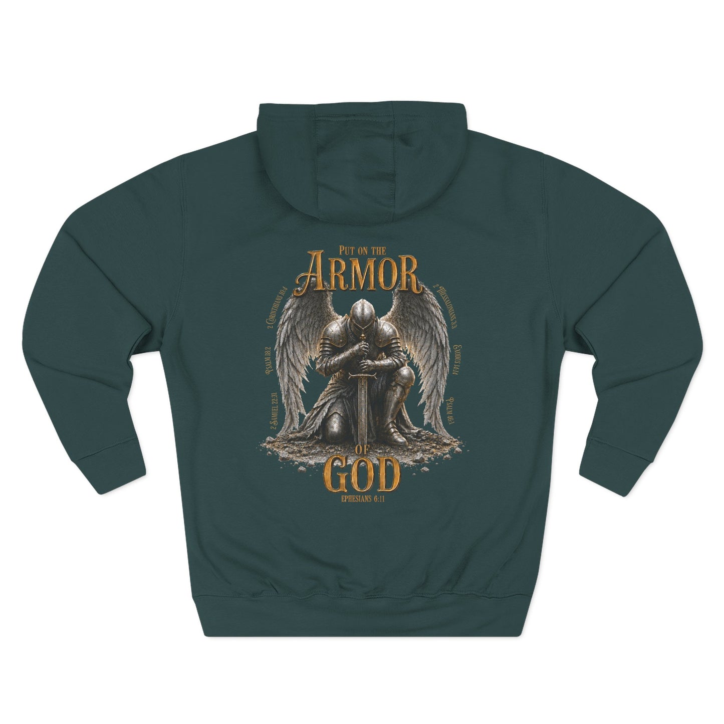 Armor of God Christian Hoodie | Premium Fleece Pullover