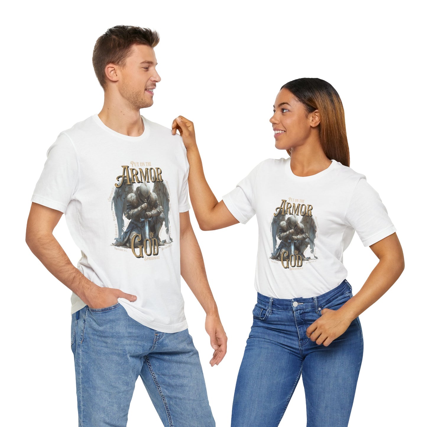 Put on the Armor of God | Unisex T-Shirt | Front Only Design