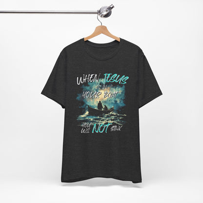 Jesus is in Your Boat | Front Design Only