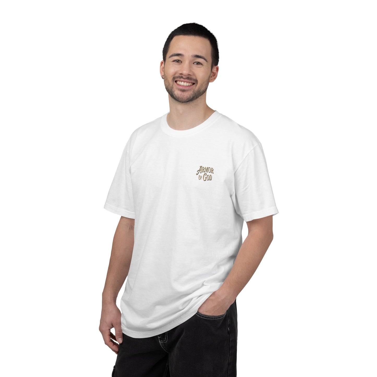 Put on the Armor of God | Oversized Workout T-Shirt