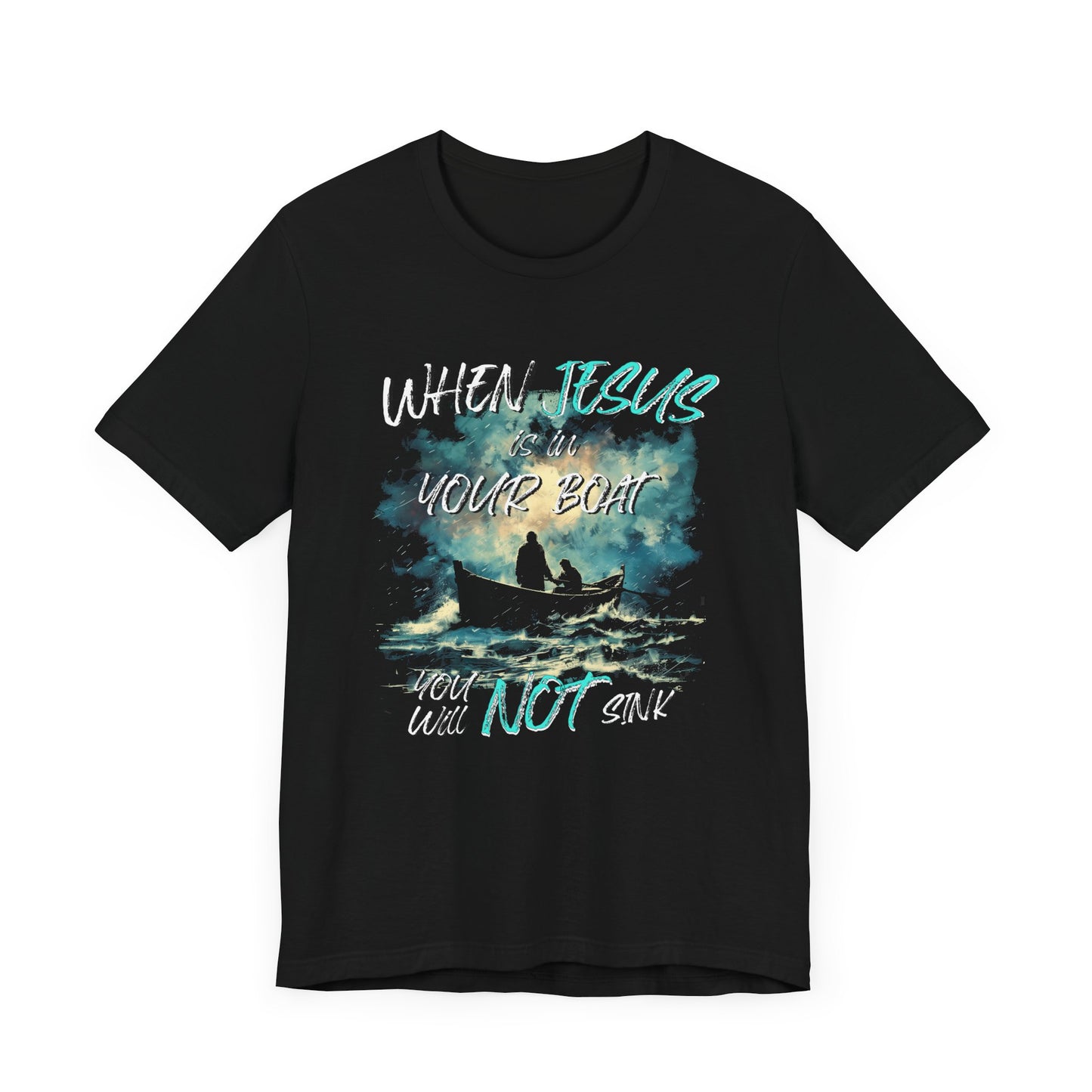 Jesus is in Your Boat | Front Design Only