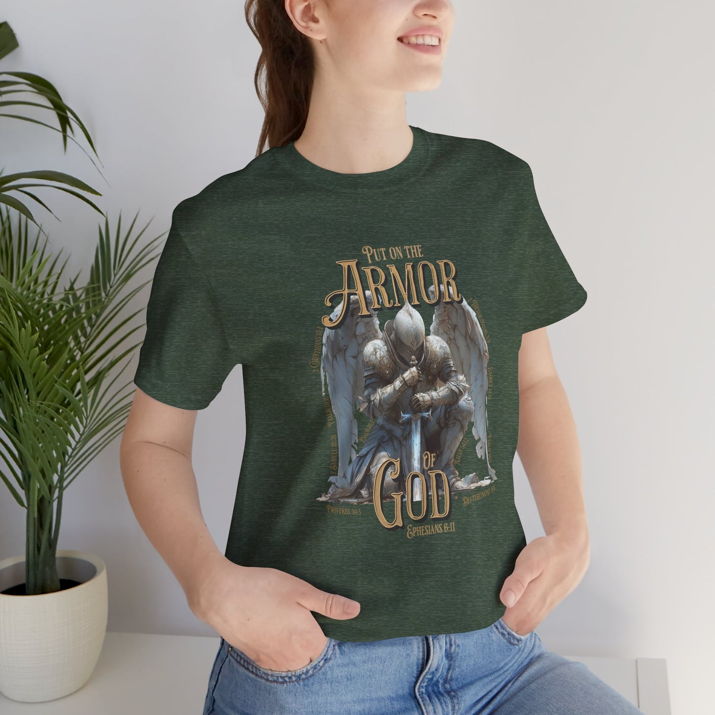 Put on the Armor of God | Unisex T-Shirt | Front Only Design